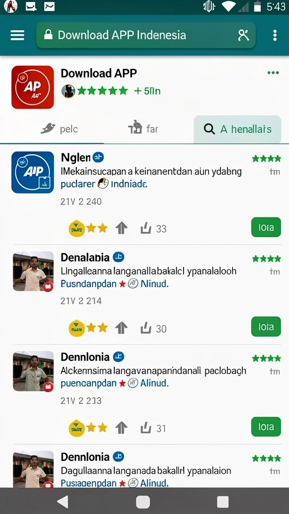 Tampilan antarmuka yang menarik dan mudah dinavigasi.