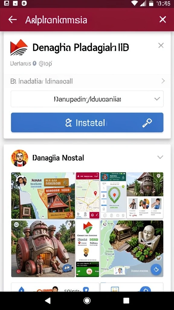 Pemandangan level yang semakin menantang.