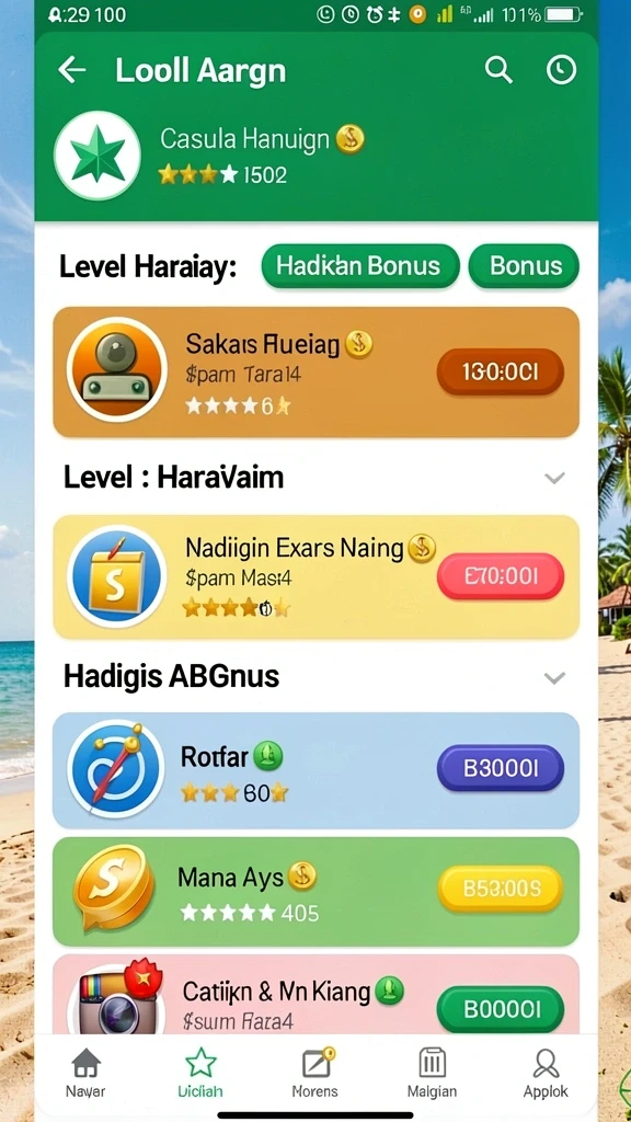Tampilan antarmuka yang menarik dan mudah dinavigasi.