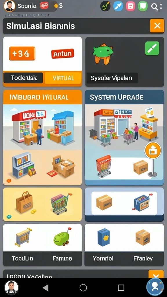 Tampilan antarmuka yang menarik dan mudah digunakan.