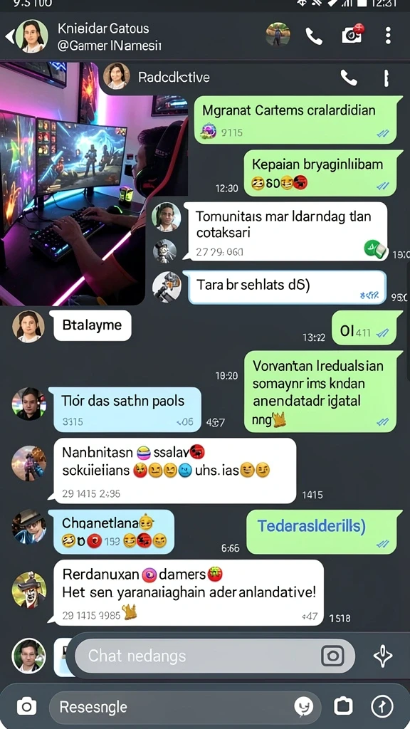 Screenshot aplikasi BRUTAL77 dengan tampilan antarmuka yang menarik.