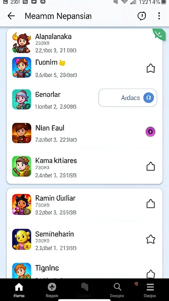 Tampilan antarmuka utama DMD999 yang menarik.