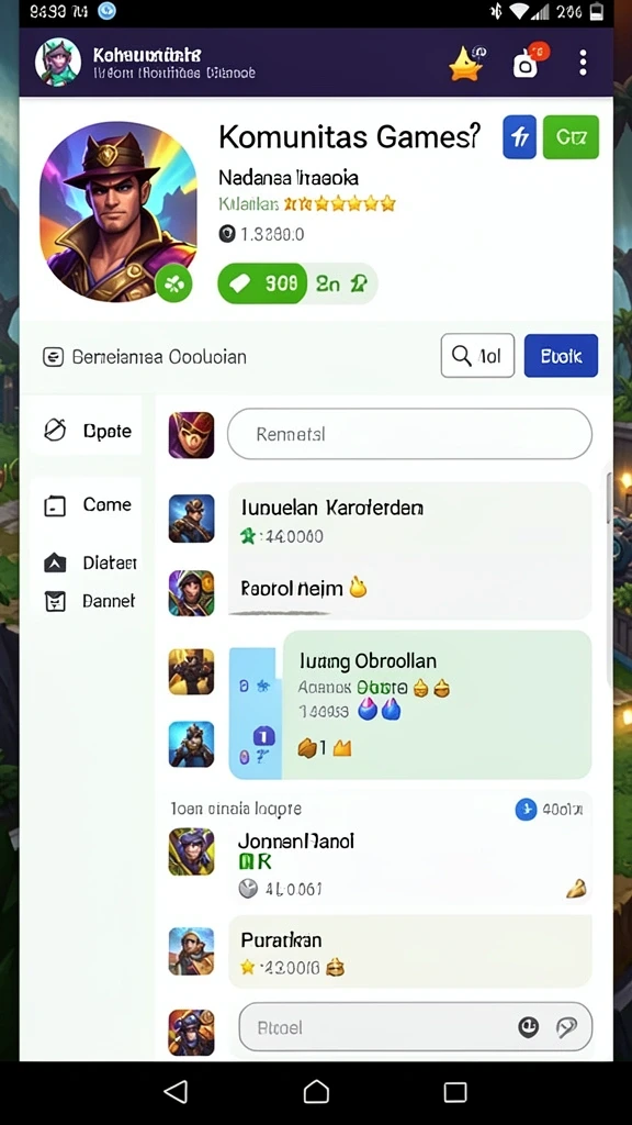 Tampilan antarmuka yang intuitif dan mudah digunakan.