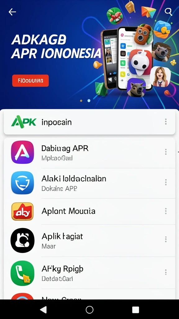 Tampilan antarmuka utama yang menawan dan mudah dipahami.