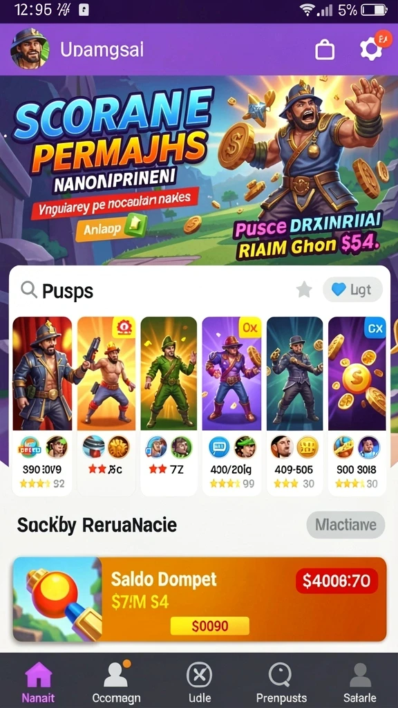 Gameplay seru dengan tingkat kesulitan yang bervariasi.