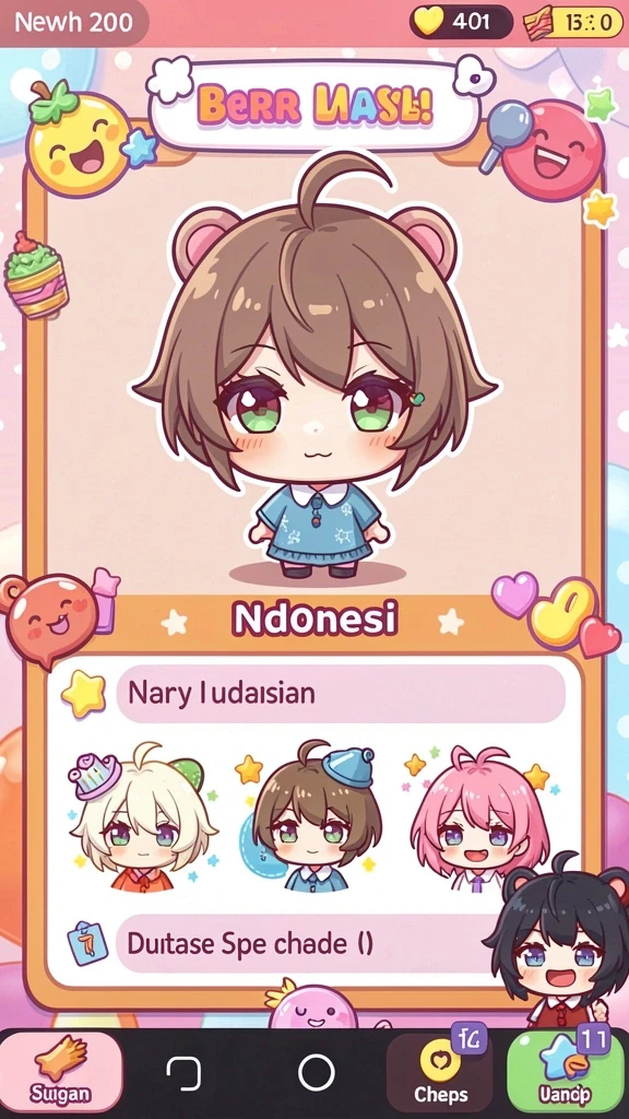 Fitur multiplayer memungkinkan interaksi dengan pemain lain.
