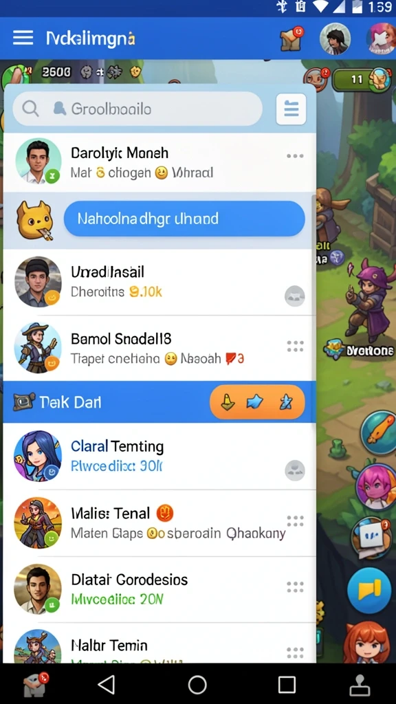 Tampilan antarmuka yang ramah pengguna.