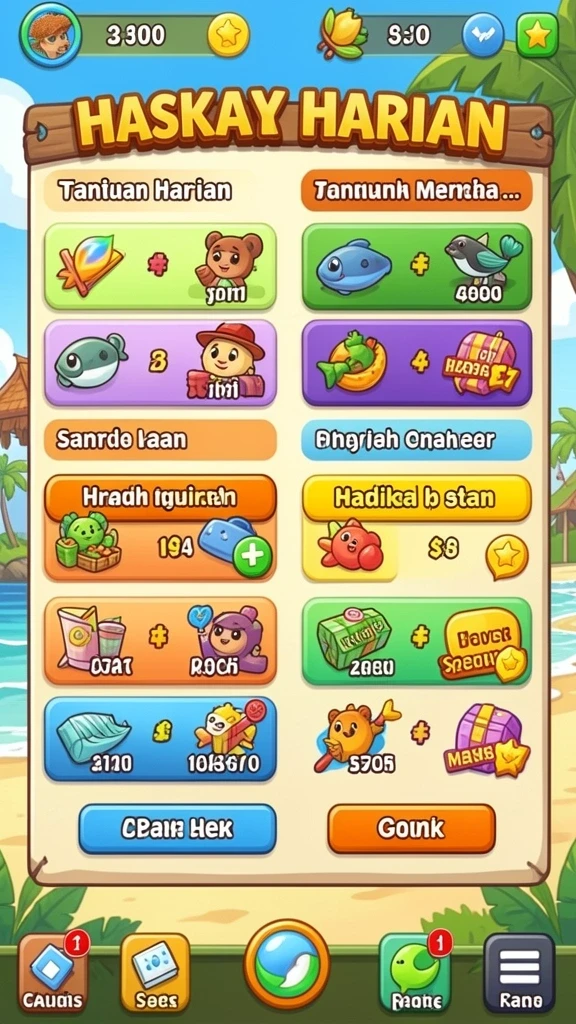 Tampilan antarmuka yang menarik dan intuitif.