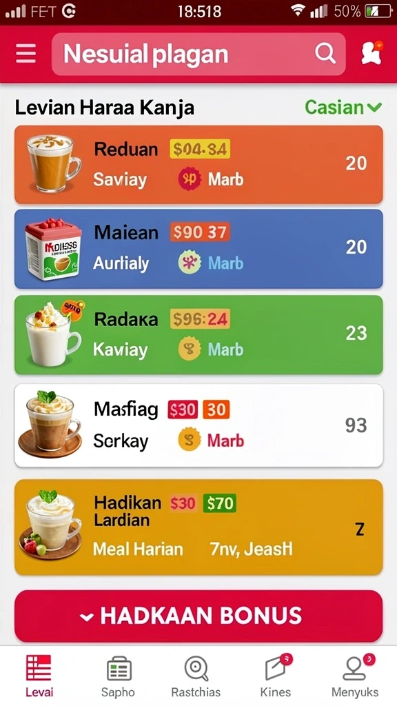 Gameplay yang seru dengan berbagai tantangan menarik.
