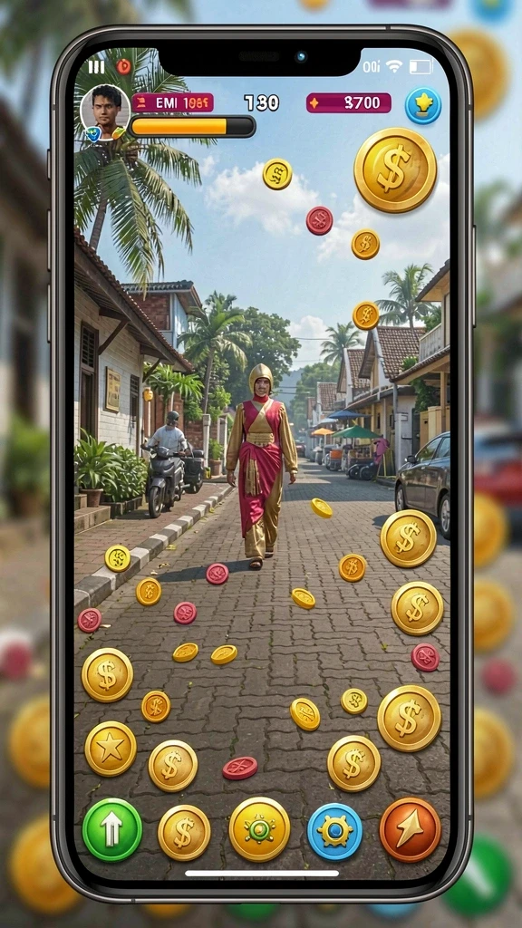 Mode permainan yang seru dan menantang.
