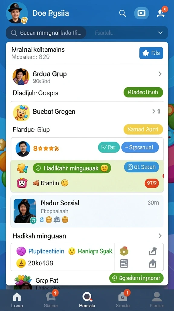 Karakter-karakter unik yang siap menemani petualangan.