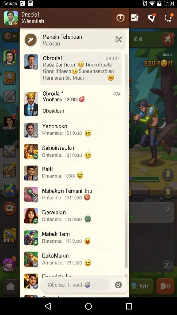 Karakter-karekter unik yang menambah keseruan permainan.