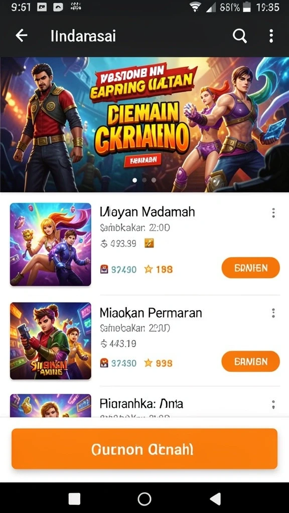 Antarmuka yang intuitif dan menarik.