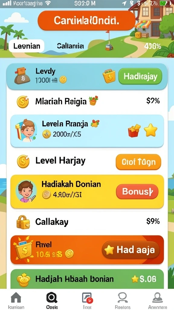 Variasi permainan yang menarik dan mengasyikkan.