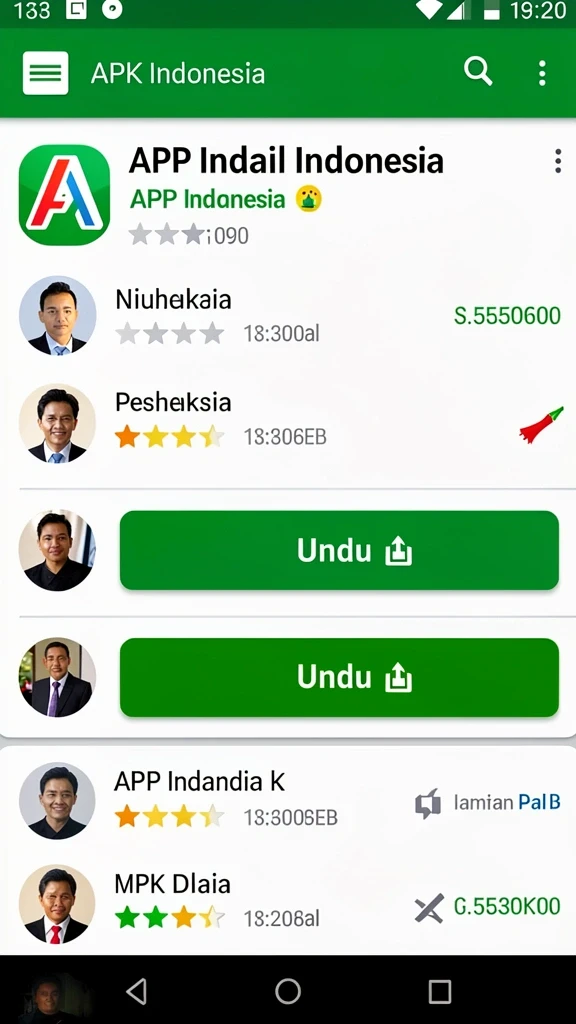 Tampilan antarmuka yang intuitif nyaman untuk digunakan.