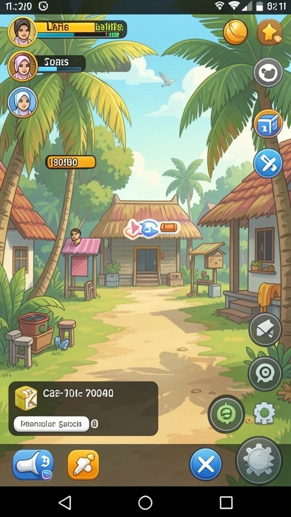 Tampilan antarmuka yang user-friendly dan menarik.