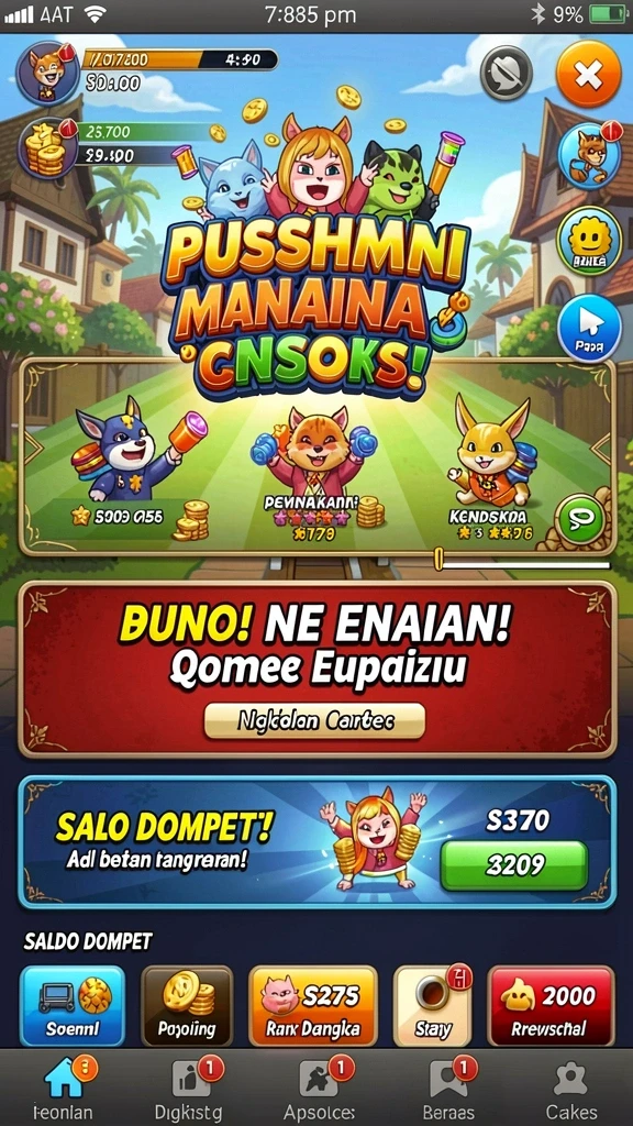 Tampilan antarmuka MEGA388 yang ramah pengguna.