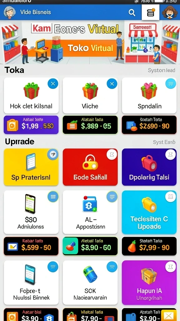 Screenshot yang menampilkan fitur bonus menarik.