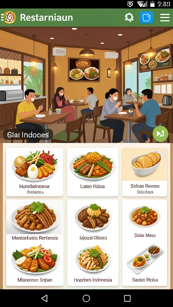 Grafis yang memukau membuat pengalaman bermain semakin seru.