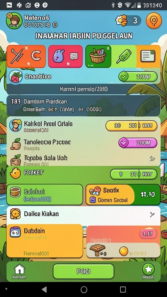 Fitur multiplayer yang memungkinkan bermain dengan teman.