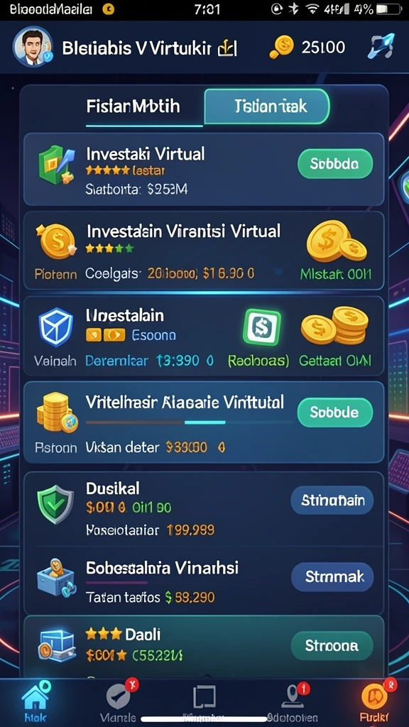 Fitur chat yang memungkinkan interaksi antar pemain.