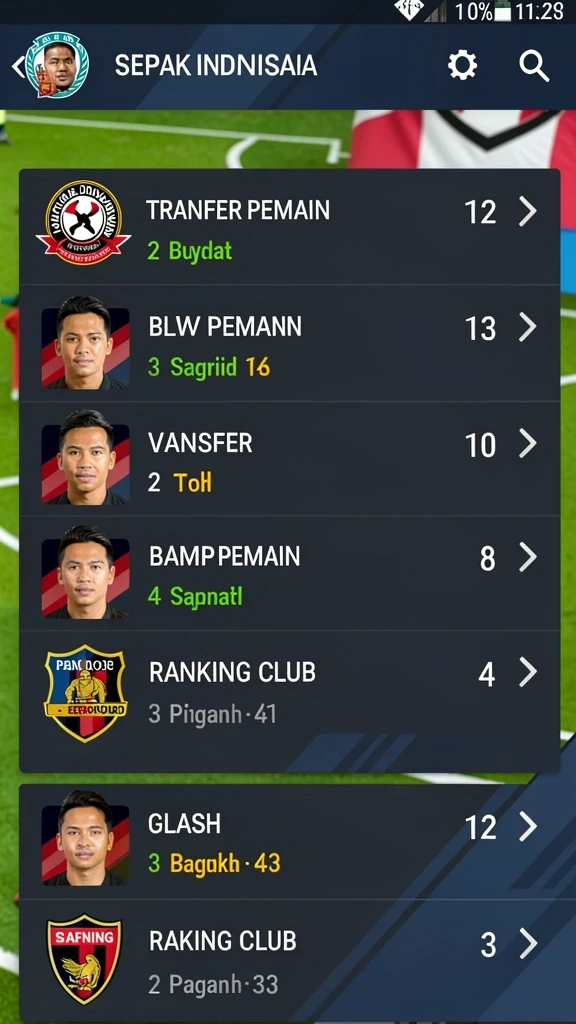 Memperlihatkan variasi permainan yang tersedia di PGTOTO.