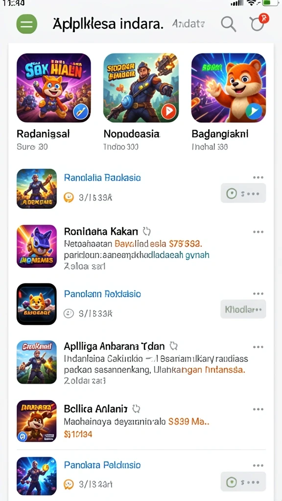 Tampilan antarmuka yang menarik dan intuitif.