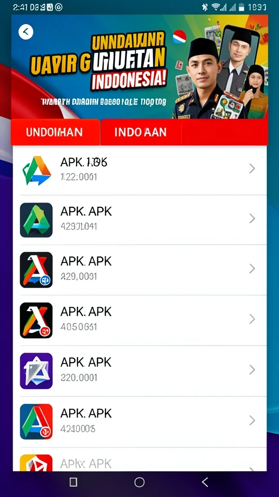 Menampilkan berbagai genre permainan yang seru.