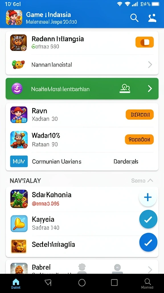 Tampilan antarmuka yang menarik dan user-friendly.