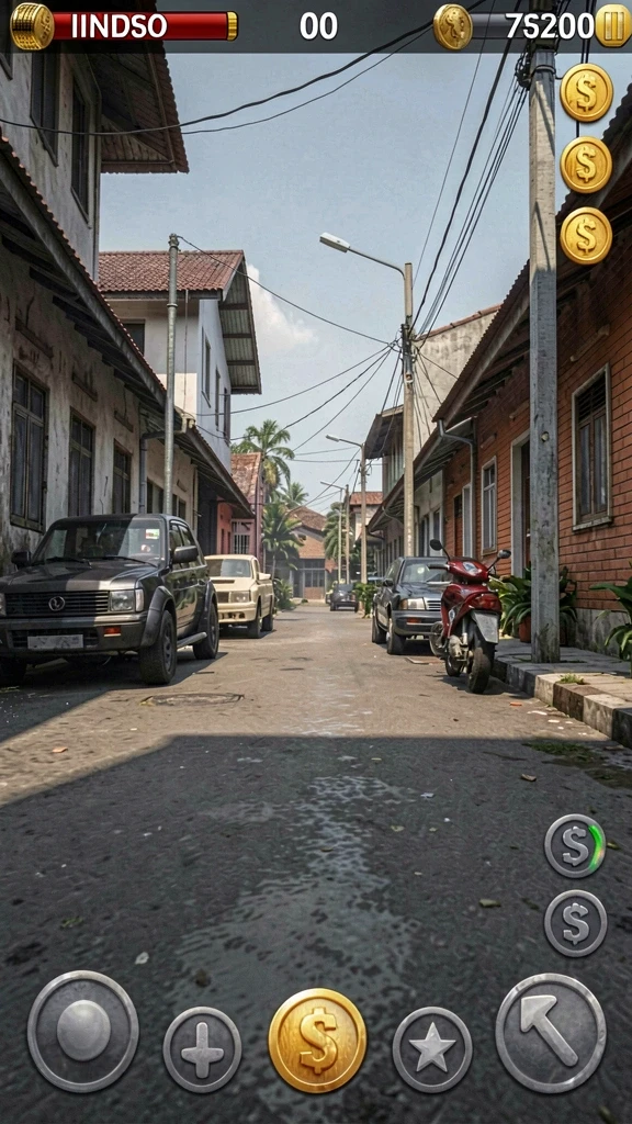 Mode cerita dengan alur yang mendebarkan.
