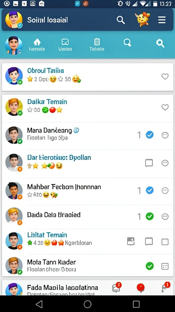 Tampilan antarmuka yang intuitif dan ramah pengguna.