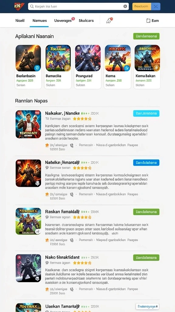 Sistem keamanan yang kuat untuk menjaga data pemain.