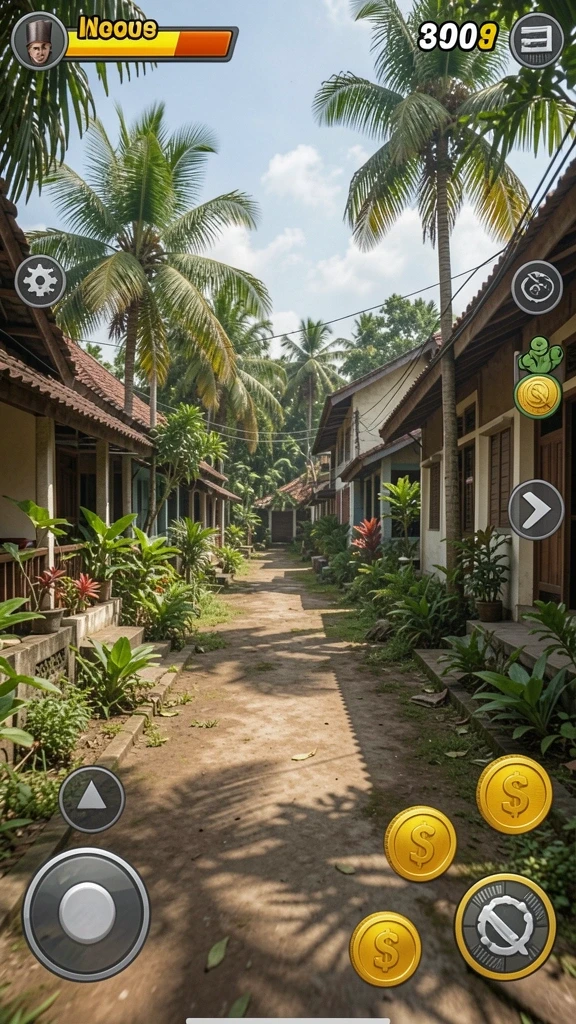 Sistem peningkatan karakter yang fleksibel dan menarik.
