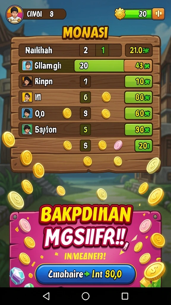 Tampilan awal aplikasi SURGAPLAY yang menarik.