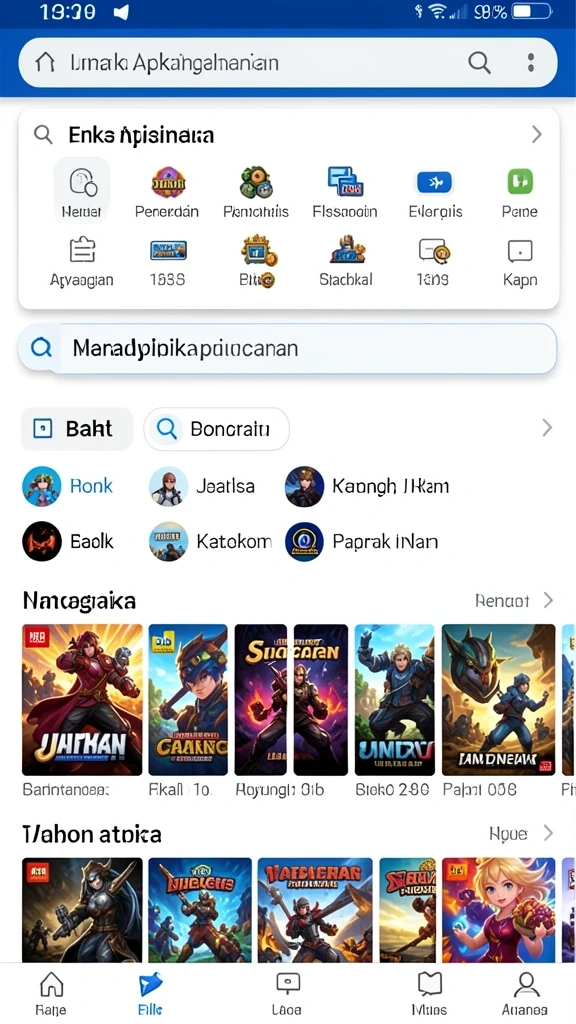 Tampilan antarmuka yang menarik dan user-friendly.