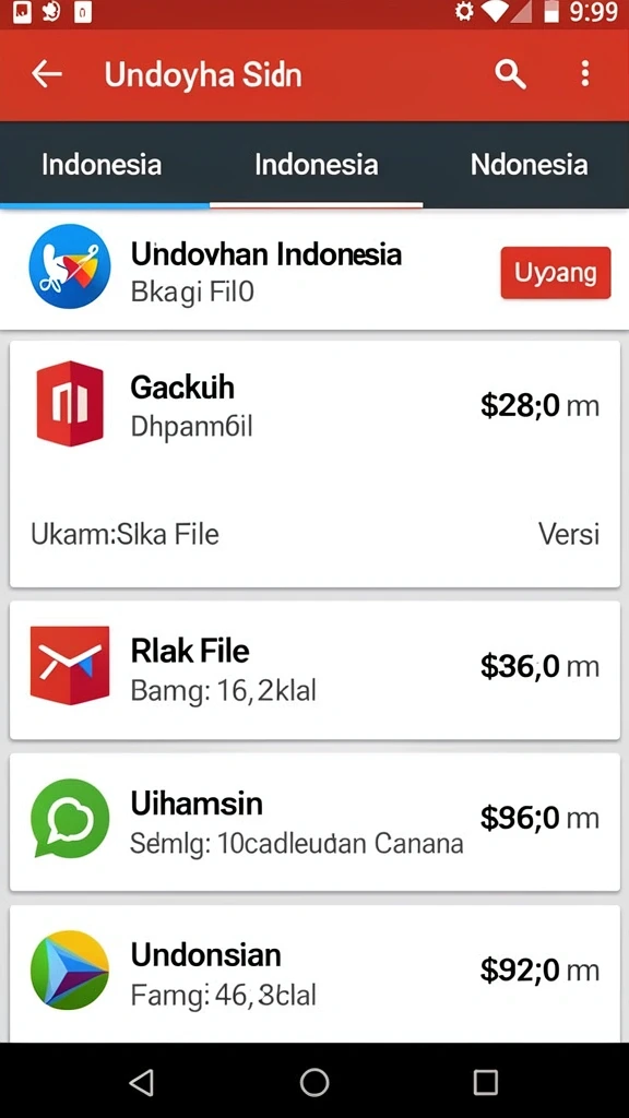 Tampilan antarmuka pengguna yang menarik dan sederhana.