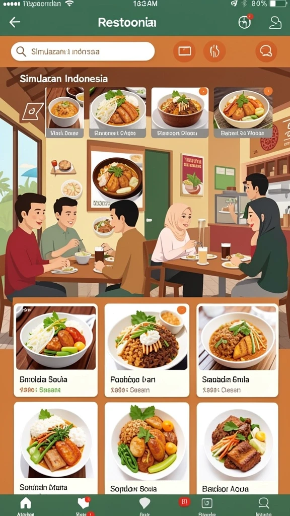 Tampilan menu utama WINRATE777 yang menarik.