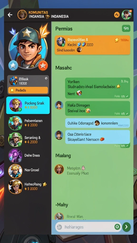 Sistem leveling yang memuaskan dan menantang.