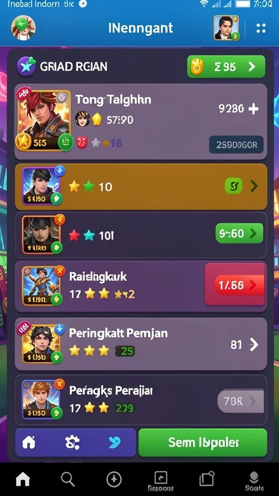 Screenshot menampilkan karakter utama dalam aksi mendebarkan.